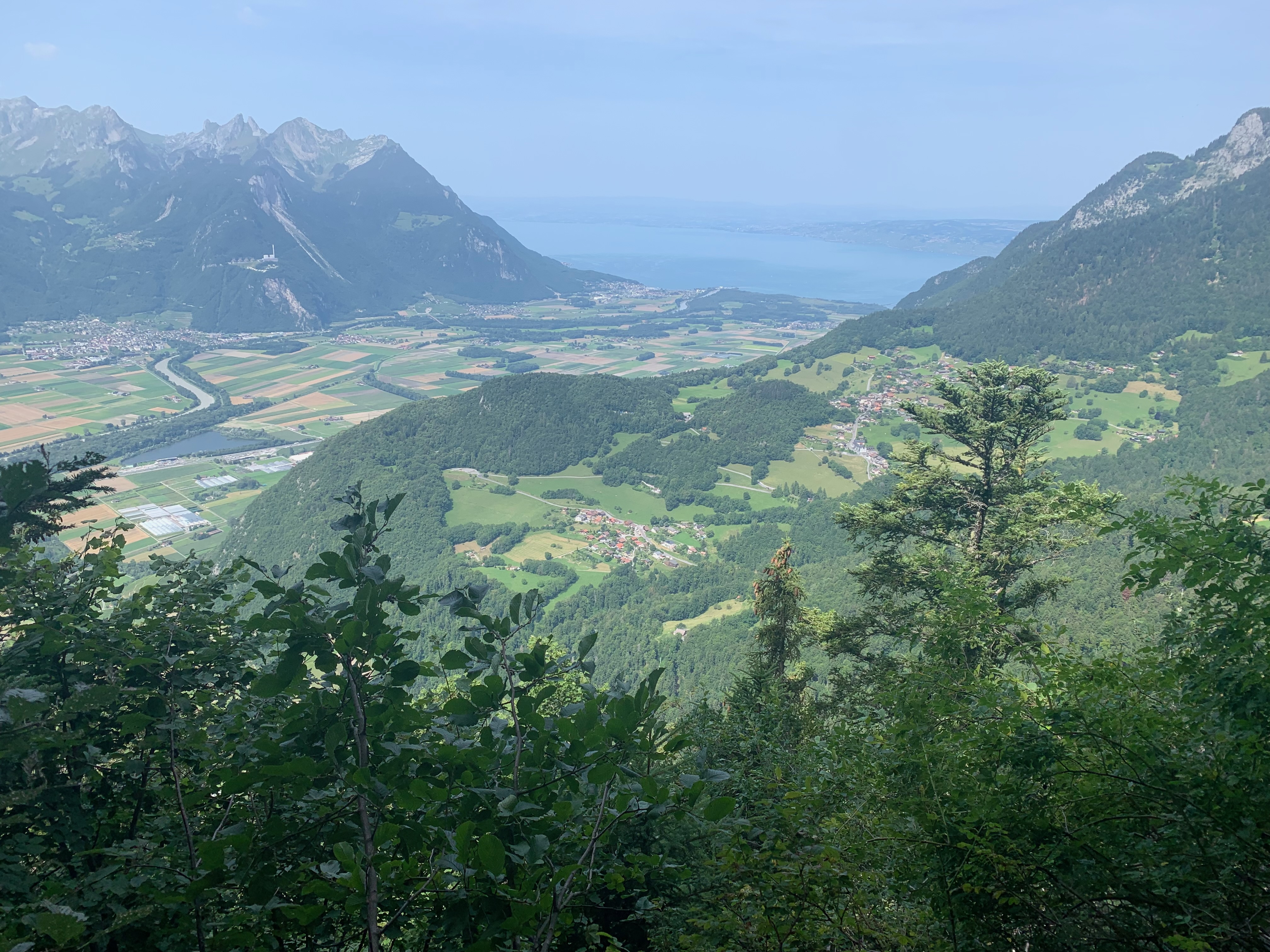 View from Nid d'Aigle